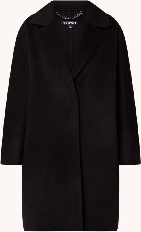 Whistles Oversized mantel in wolblend