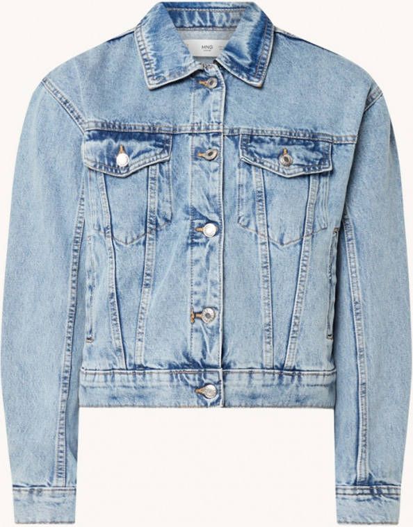 Mango Mom80 spijkerjas met steekzakken