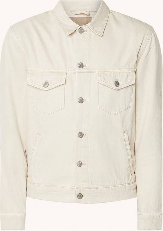 Mango Ryan spijkerjas met gekleurde wassing