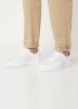 Moncler Neue York sneaker van leer met nubuck details online kopen