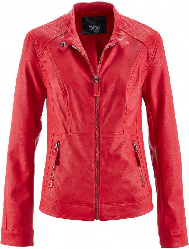 bonprix Bikerjack van imitatieleer