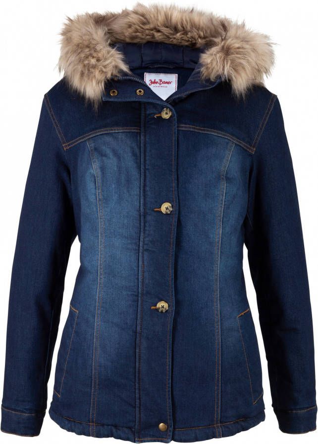 bonprix Duurzame spijkerjas van gerecycled polyester