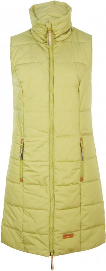 bonprix Lang mouwloos vest met opstaande kraag