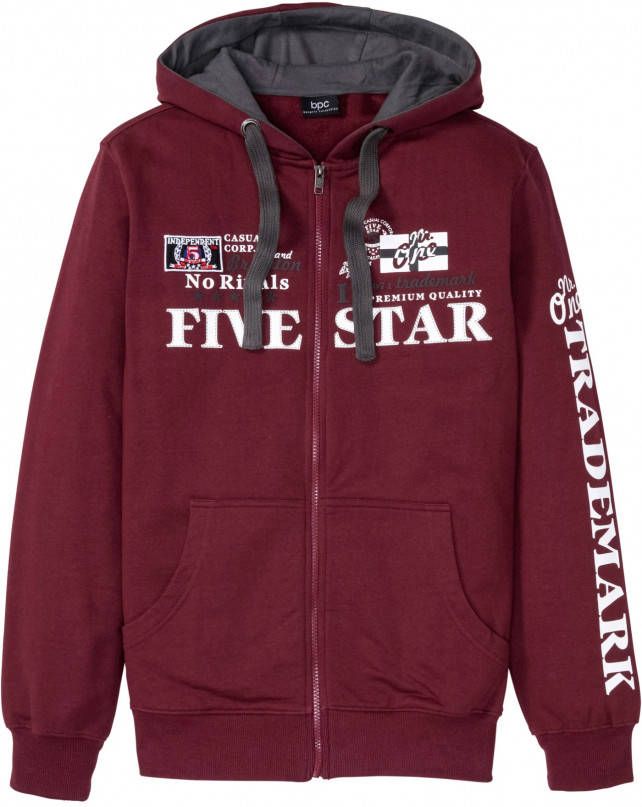 bonprix Sweatvest met capuchon