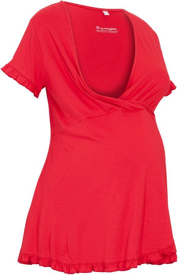 bonprix Zwangerschapstuniek/voedingstuniek met viscose