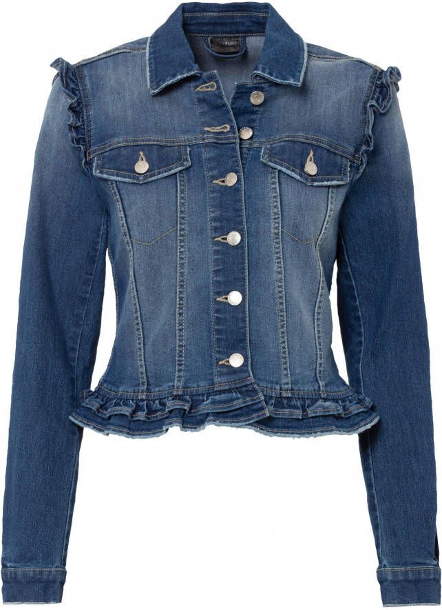 bonprix Spijkerjas met volants