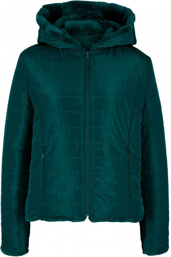 bonprix Trendy, gewateerde reversibel jas