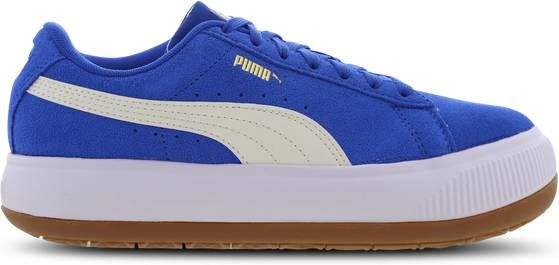 Puma Suede Mayu Dames Schoenen Red Leer, Polyamide