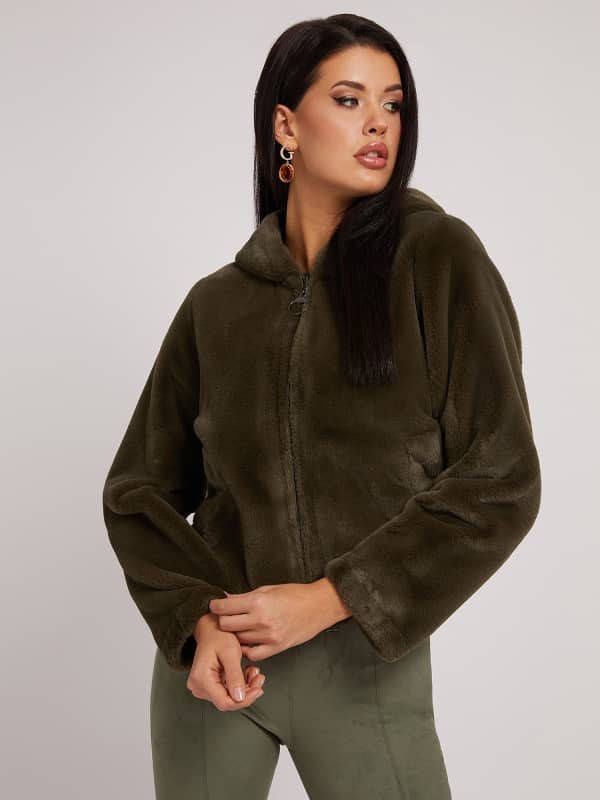 Guess Windjack ROXY REVERSIBLE FAUX FUR JKT