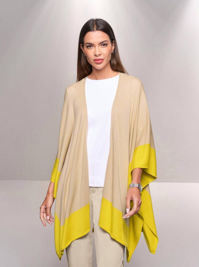 cape in zand/limoen van heine