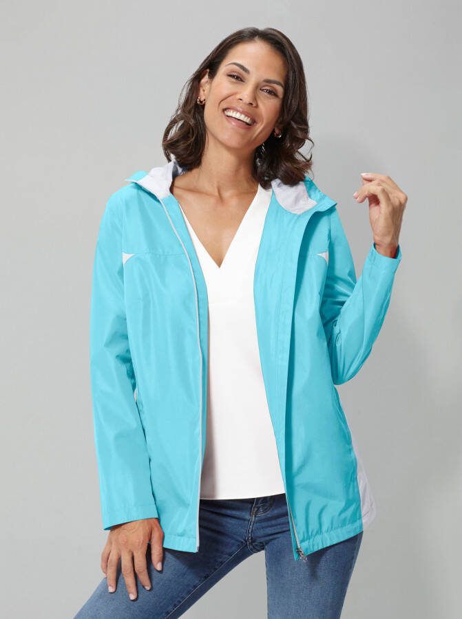 Functioneel jack in turquoise/grijs van heine