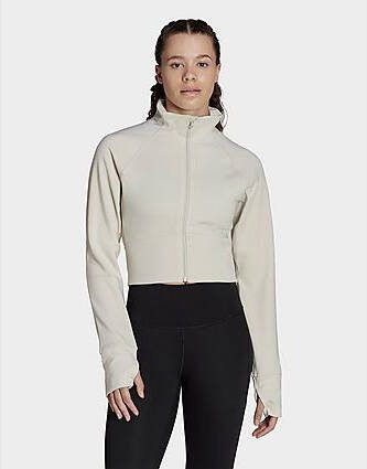 Adidas AEROREADY Studio Sportjack Aluminium Dames