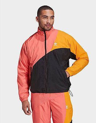 adidas Originals Adicolor Colorblock Sportjack Black/Semi Turbo/Bright Orange Heren