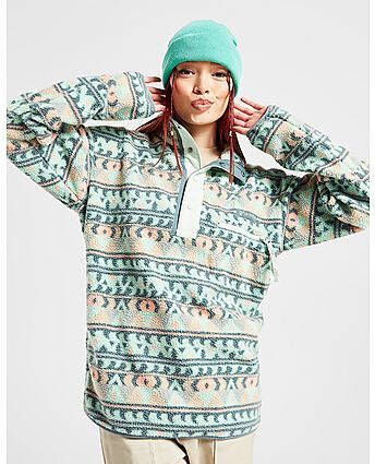 Columbia Helvetia 1/2 Snap Fleece Green Dames