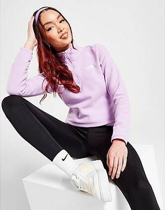 The North Face Glacier 1/4 Zip Top Purple Dames