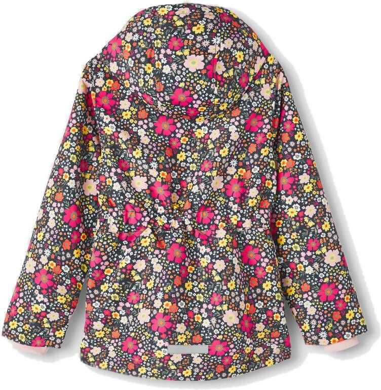 name it Jassen Maxi Jacket Blossom Blauw