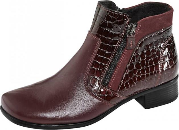 MONA Enkellaarsje Bordeaux