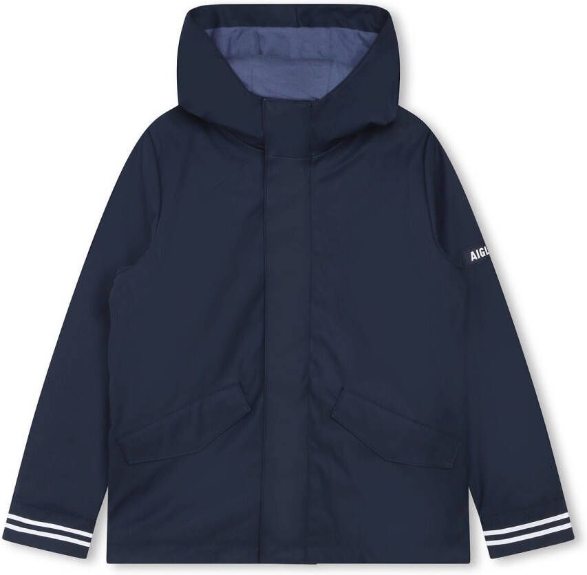 Aigle Waterafstotende regenjas met kap