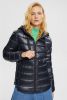 Esprit Gewatteerde jas met ritsen opzij voor meer comfort online kopen