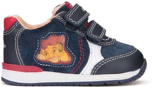 Geox Ademende sneakers in leer Rishon x Simba