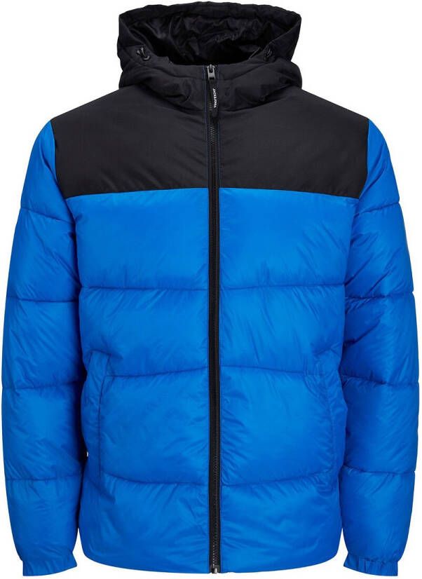 jack & jones Donsjas met ritssluiting en kap Chili