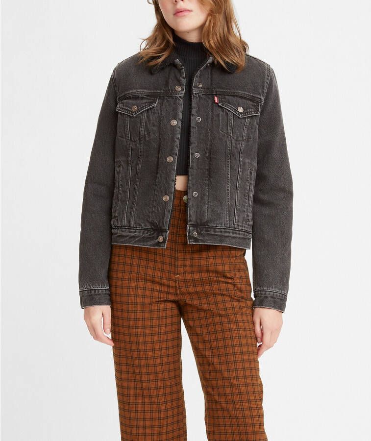 Levi's ® Jeansjack Original Sherpa Trucker Met ® flag op de borstzak