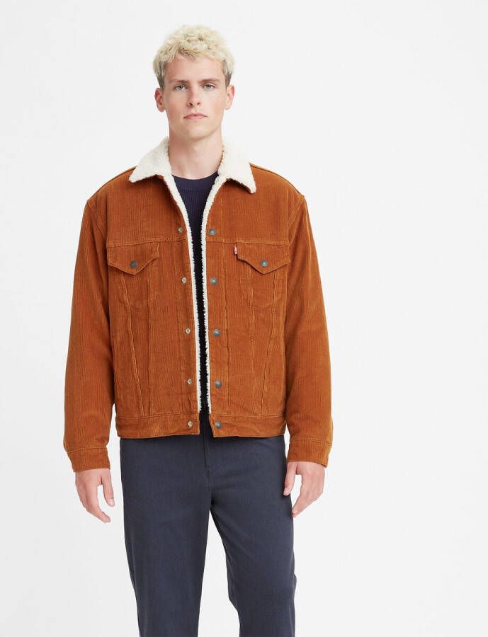 Levi's Sherpa Trucker jack van corduroy met klepzakken