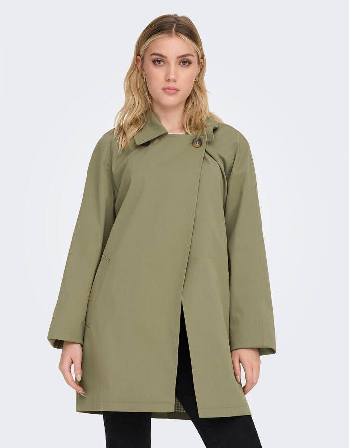 Only Trenchcoat te strikken