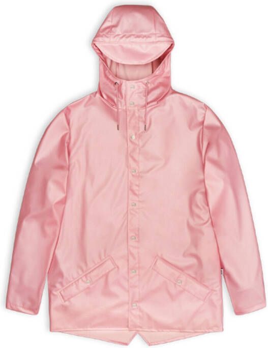 Rains Halflange windjack met kap, unisex Jacket