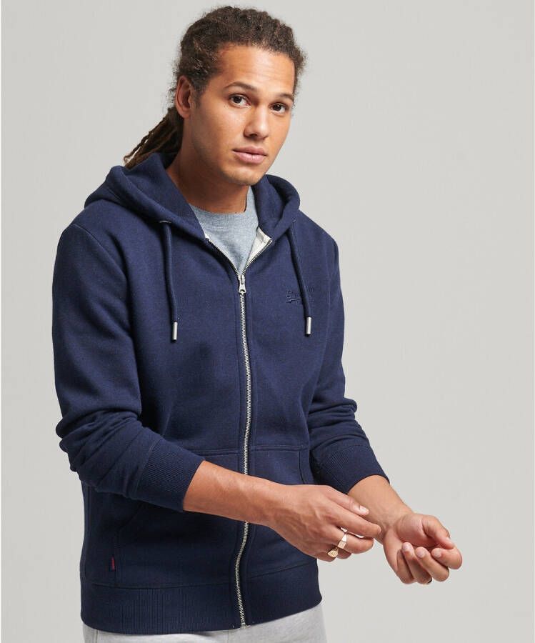 Superdry Capuchonsweatvest VINTAGE LOGO EMB ZIPHOOD BB NO