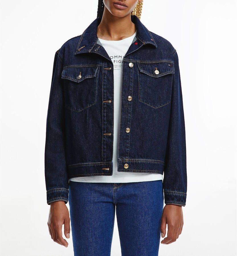 Tommy Hilfiger Kort jeansvest, recht model