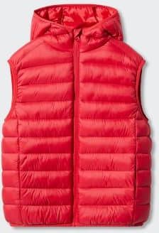 Mango Chaleco gewatteerde bodywarmer met steekzakken