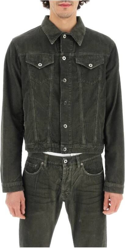 14 Bros Spijkerjassen Groen Heren