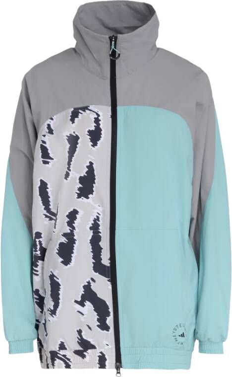 adidas by stella mccartney Leren en Suède Jassen Grijs Dames