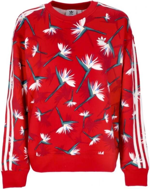 Adidas Hoodies & Sweatvesten Rood Dames