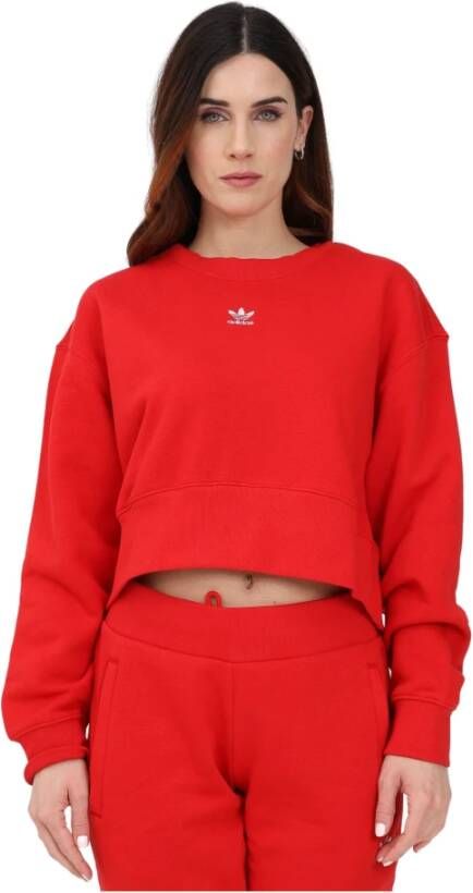 Adidas Hoodies & Sweatvesten Rood Dames