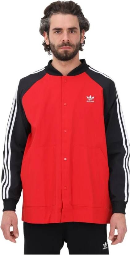 Adidas Zomerjassen Rood Heren