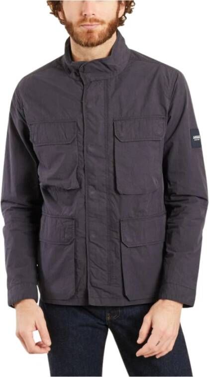 Aigle Waterdichte jas , Blauw, Heren