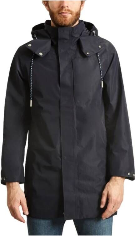 Aigle Trenchcoats & Mantels Blauw Heren