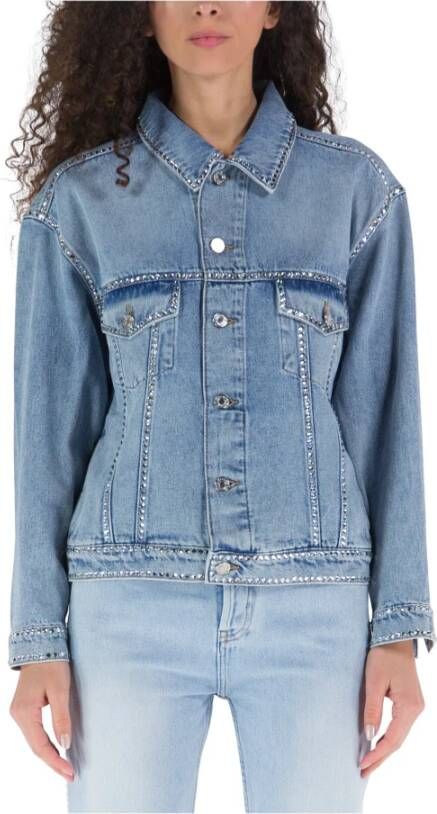 Alexandre Vauthier Spijkerjassen Blauw Dames