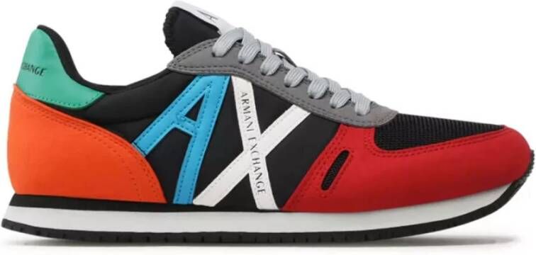 Armani Exchange Sneakers Oranje Heren
