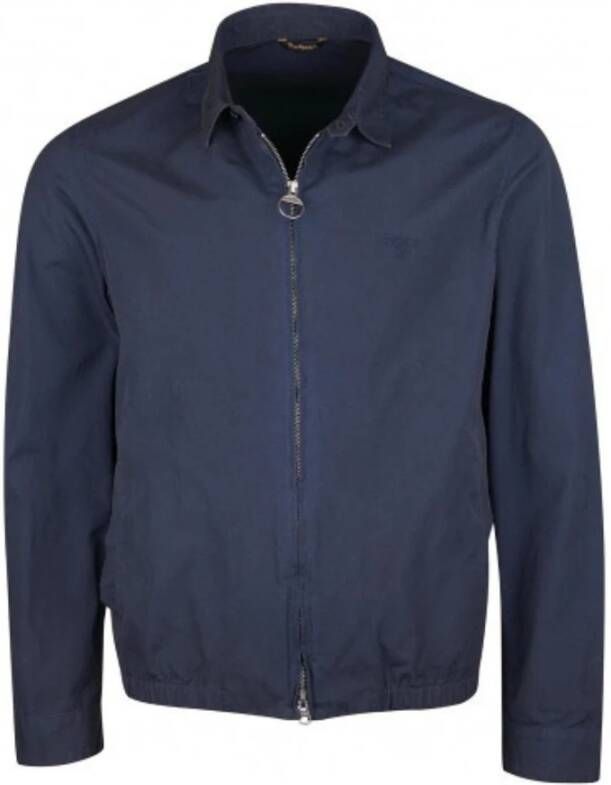 Barbour Field Jacket Windbreaker antivento , Blauw, Heren