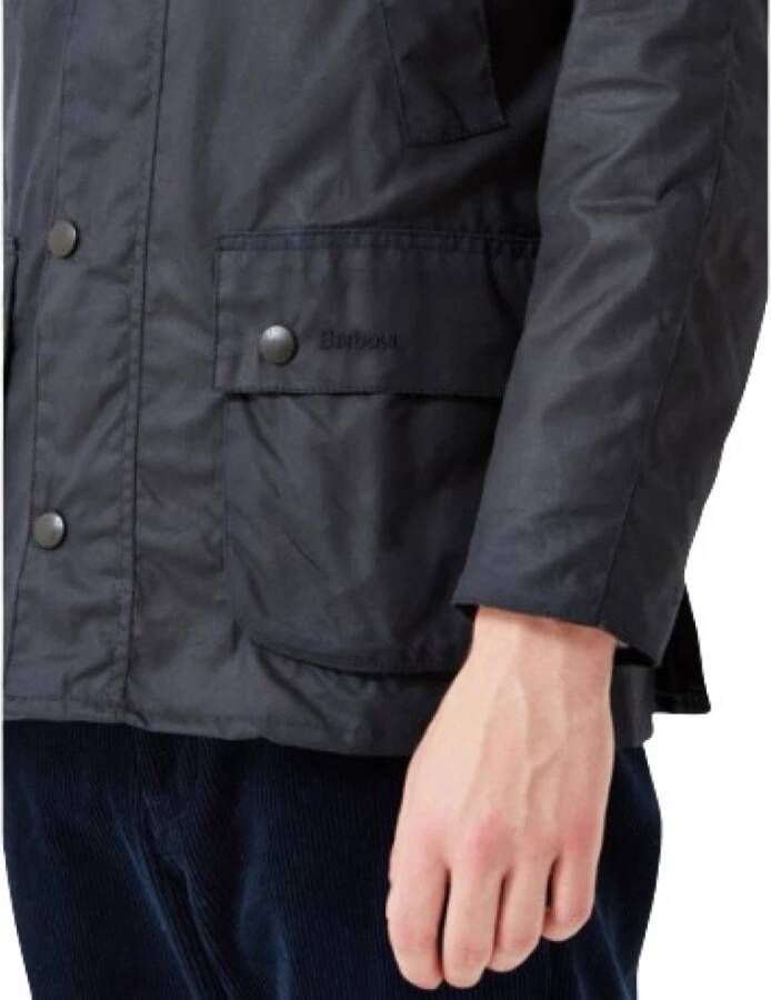 Barbour Veste Ashby waxée Ny92 , Blauw, Heren