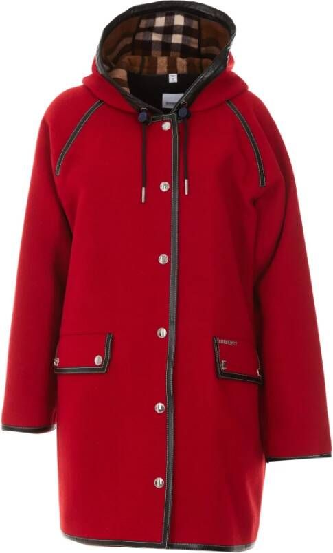 Burberry Trenchcoats & Mantels Rood Dames