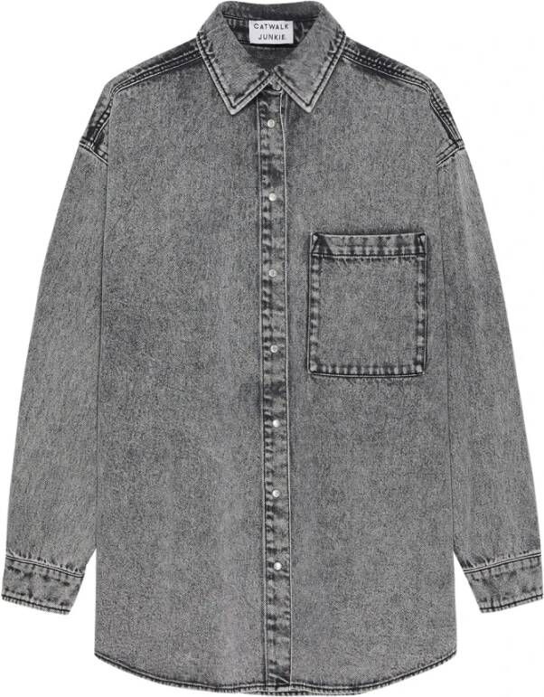 Catwalk Junkie Longsleeve shirts Grijs Dames