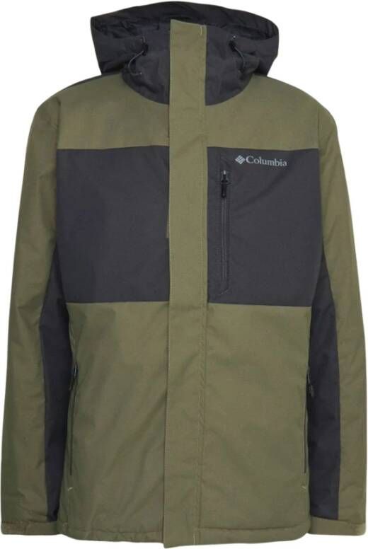 Columbia Winterjassen Groen Heren