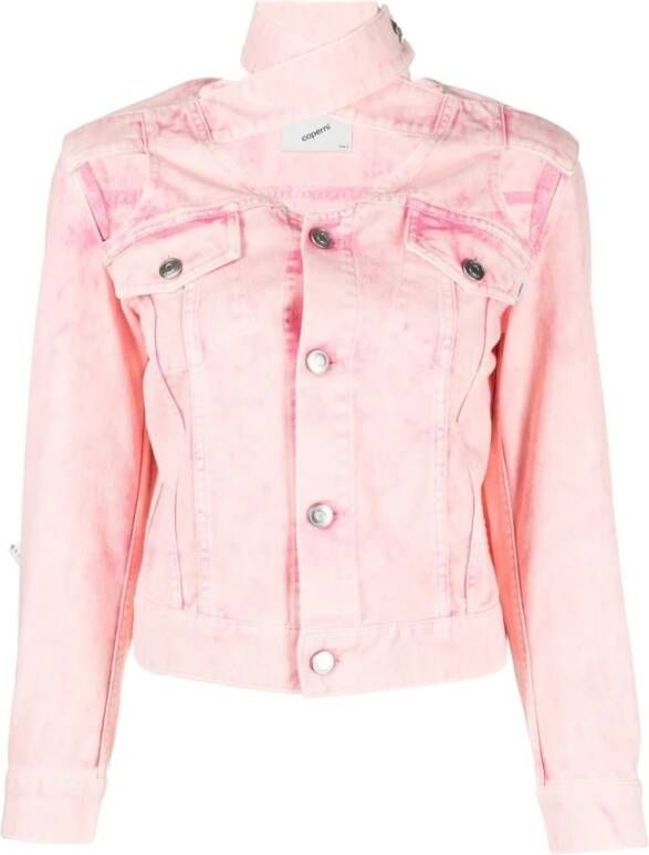 Coperni Spijkerjassen Roze Dames