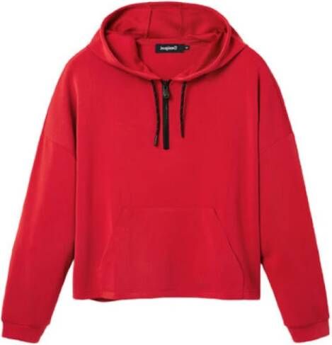 Desigual Hoodies & sweatvesten Rood Heren