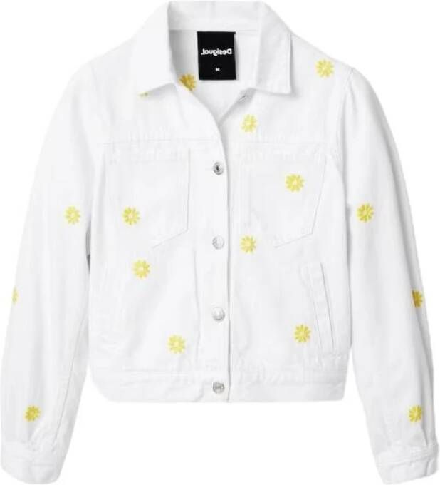 Desigual Spijkerjassen Wit Dames