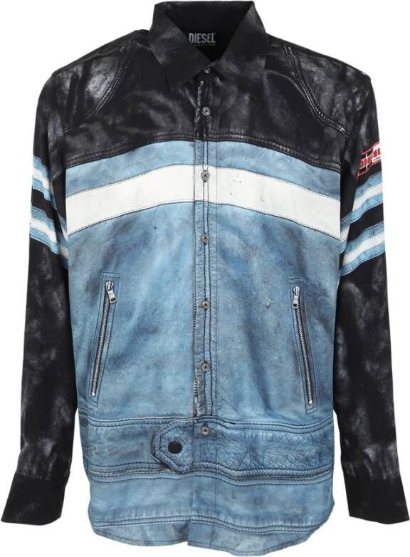 Diesel Spijkerjassen Zwart Heren